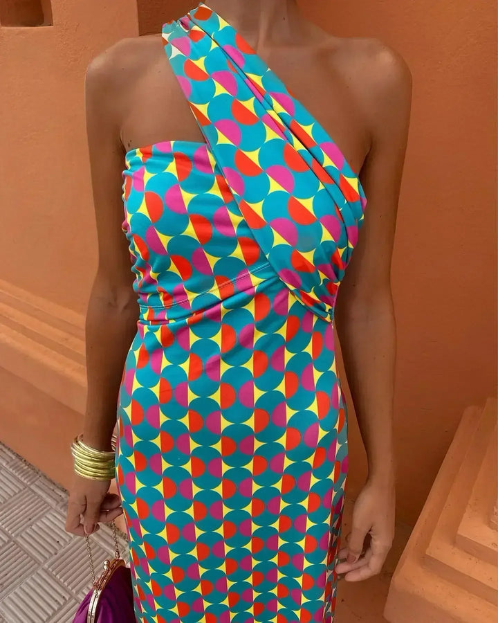 WILLOW | ELEGANT COLOURFUL DRESS