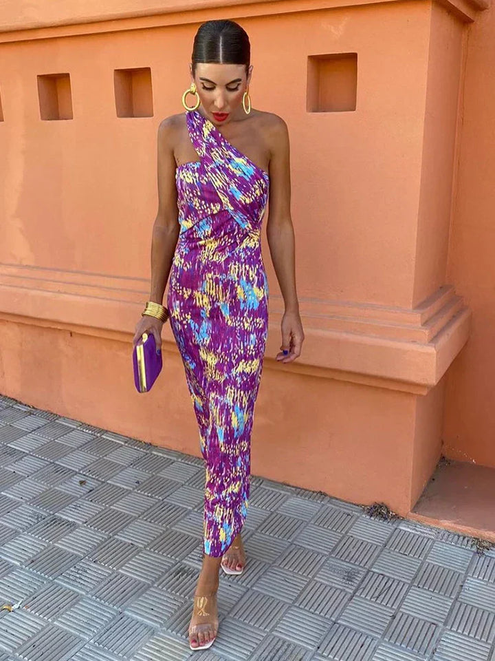 WILLOW | ELEGANT COLOURFUL DRESS