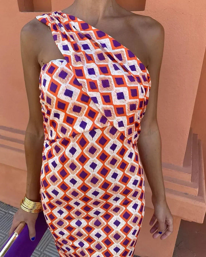 WILLOW | ELEGANT COLOURFUL DRESS