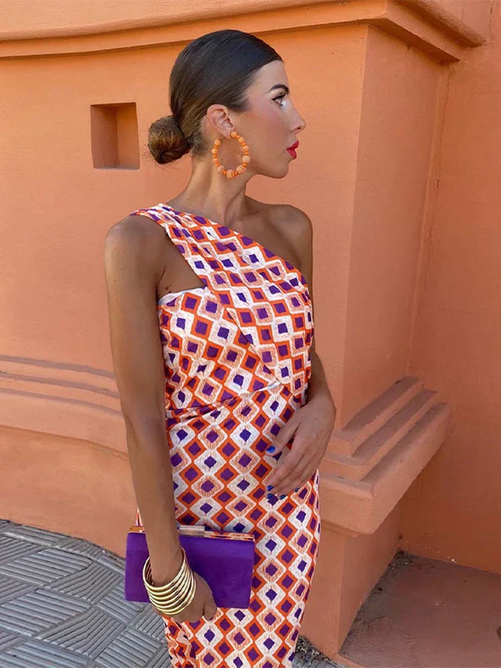 WILLOW | ELEGANT COLOURFUL DRESS
